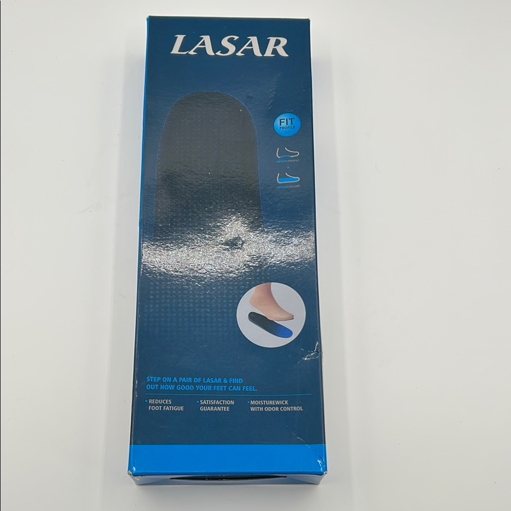 LASAR Blue Shoe Insoles